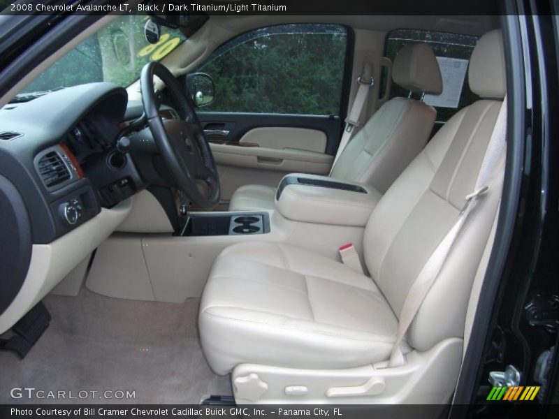Black / Dark Titanium/Light Titanium 2008 Chevrolet Avalanche LT