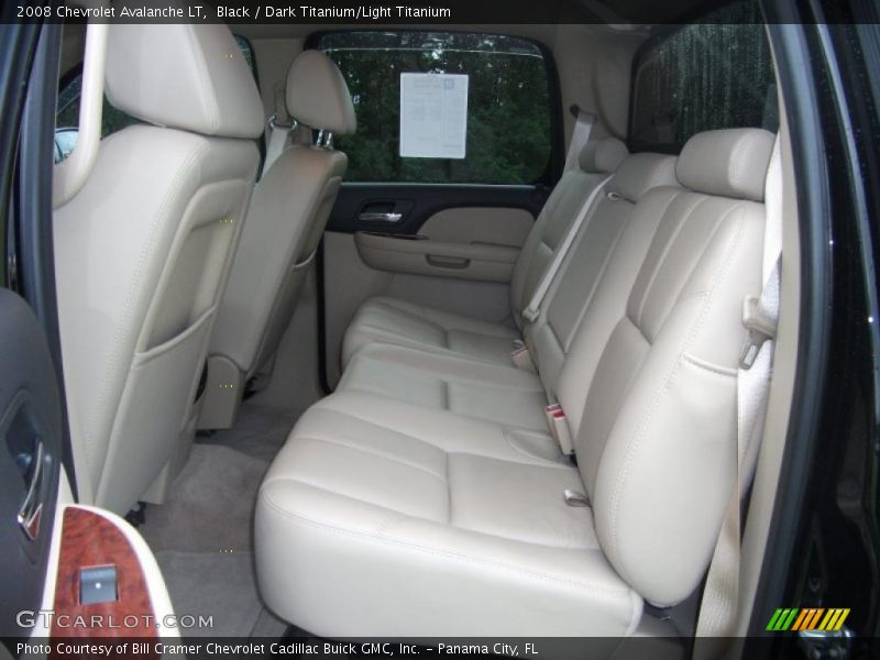 Black / Dark Titanium/Light Titanium 2008 Chevrolet Avalanche LT
