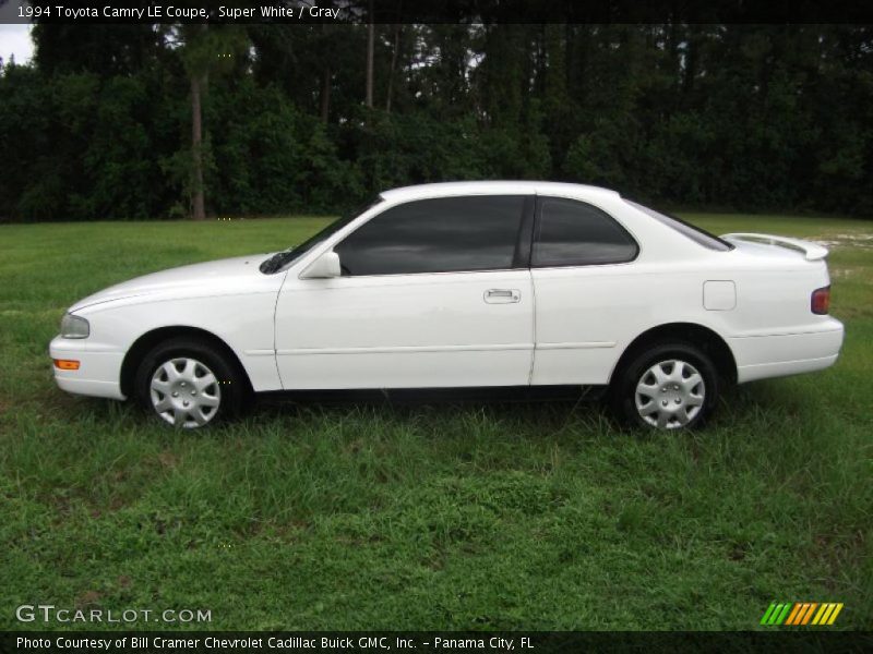 Super White / Gray 1994 Toyota Camry LE Coupe
