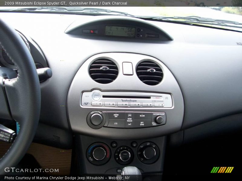 Quicksilver Pearl / Dark Charcoal 2009 Mitsubishi Eclipse Spyder GT