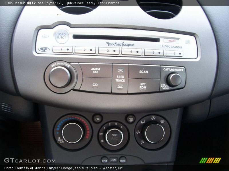 Quicksilver Pearl / Dark Charcoal 2009 Mitsubishi Eclipse Spyder GT