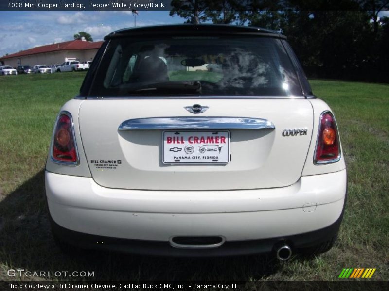 Pepper White / Grey/Black 2008 Mini Cooper Hardtop