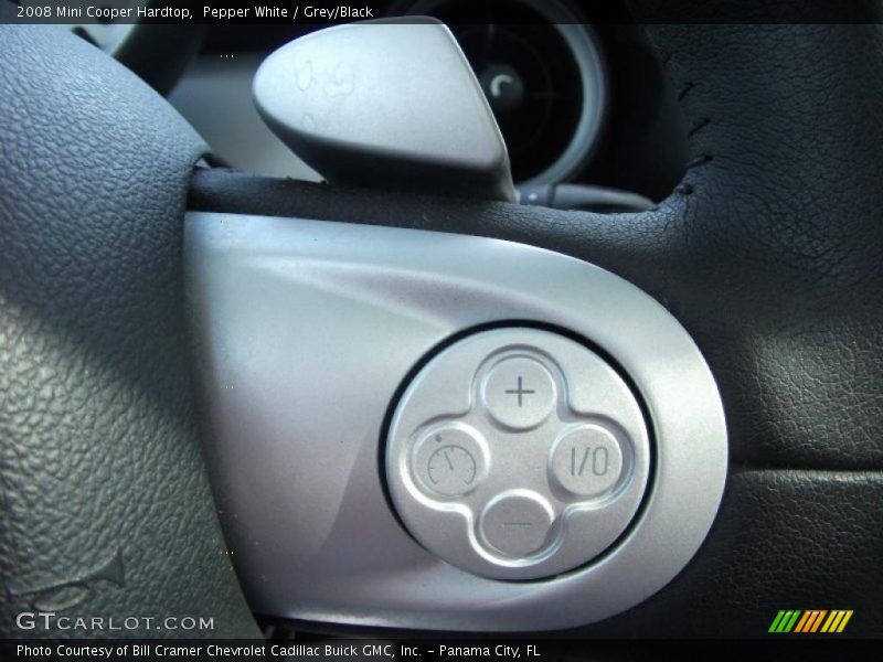 Pepper White / Grey/Black 2008 Mini Cooper Hardtop