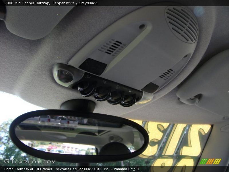 Pepper White / Grey/Black 2008 Mini Cooper Hardtop