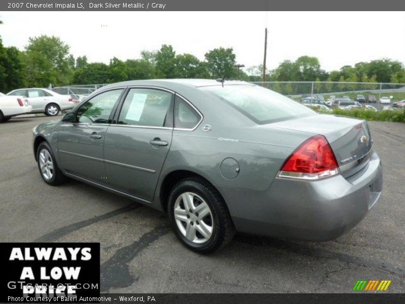 Dark Silver Metallic / Gray 2007 Chevrolet Impala LS