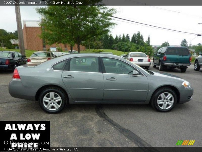 Dark Silver Metallic / Gray 2007 Chevrolet Impala LS