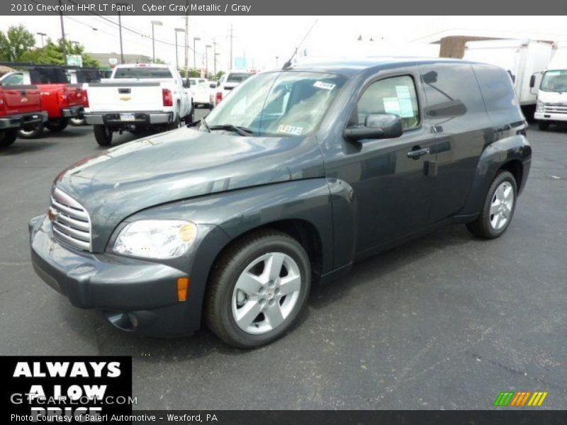 Cyber Gray Metallic / Gray 2010 Chevrolet HHR LT Panel