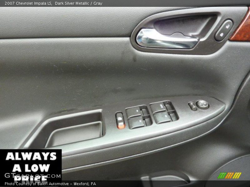 Dark Silver Metallic / Gray 2007 Chevrolet Impala LS