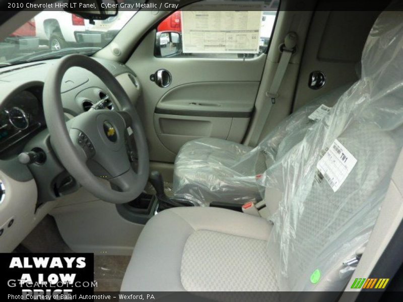 Cyber Gray Metallic / Gray 2010 Chevrolet HHR LT Panel