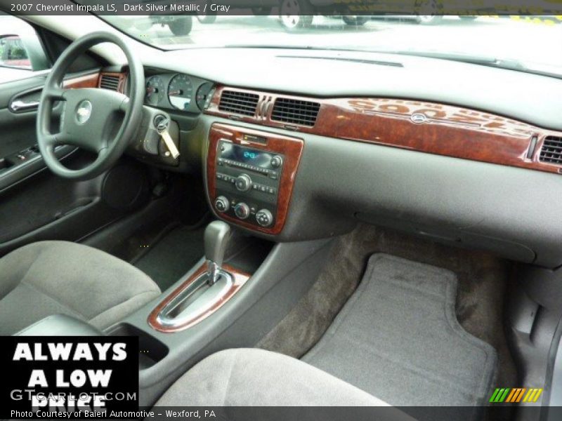 Dark Silver Metallic / Gray 2007 Chevrolet Impala LS