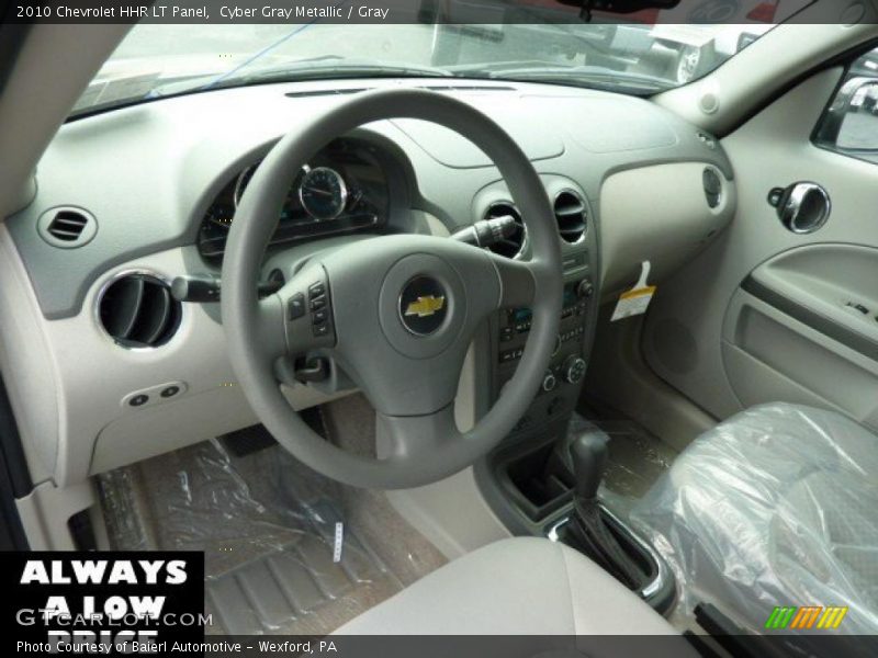 Cyber Gray Metallic / Gray 2010 Chevrolet HHR LT Panel