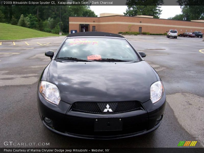 Kalapana Black Satin / Dark Charcoal 2009 Mitsubishi Eclipse Spyder GS