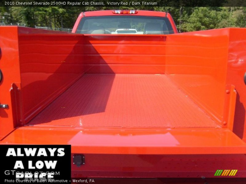 Victory Red / Dark Titanium 2010 Chevrolet Silverado 2500HD Regular Cab Chassis