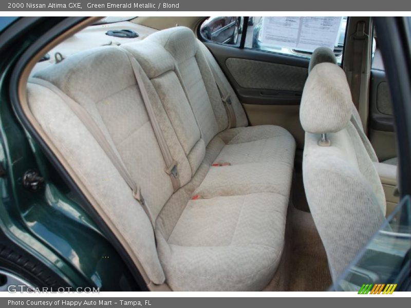 Green Emerald Metallic / Blond 2000 Nissan Altima GXE