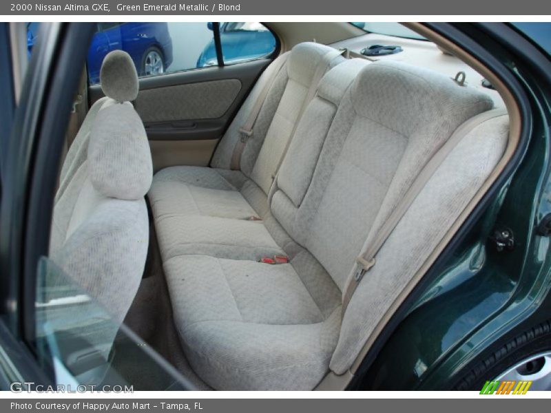 Green Emerald Metallic / Blond 2000 Nissan Altima GXE