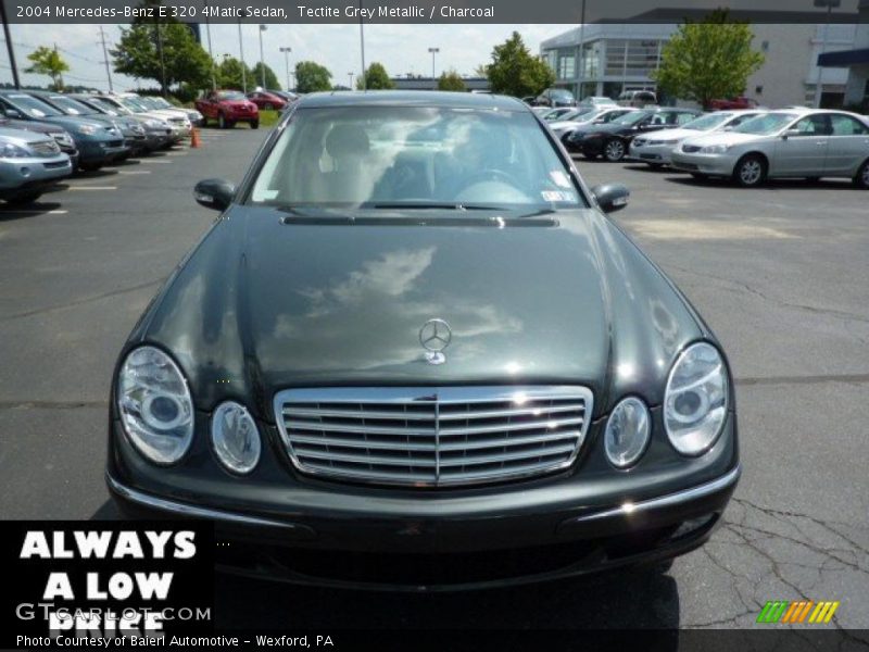 Tectite Grey Metallic / Charcoal 2004 Mercedes-Benz E 320 4Matic Sedan