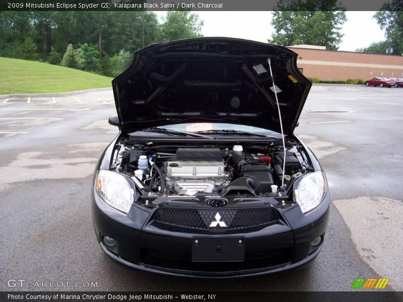 Kalapana Black Satin / Dark Charcoal 2009 Mitsubishi Eclipse Spyder GS