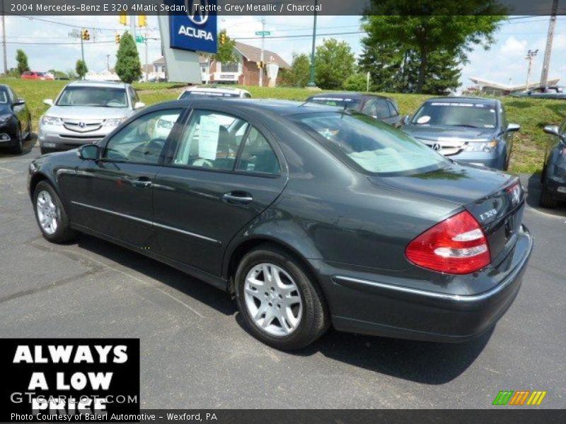 Tectite Grey Metallic / Charcoal 2004 Mercedes-Benz E 320 4Matic Sedan