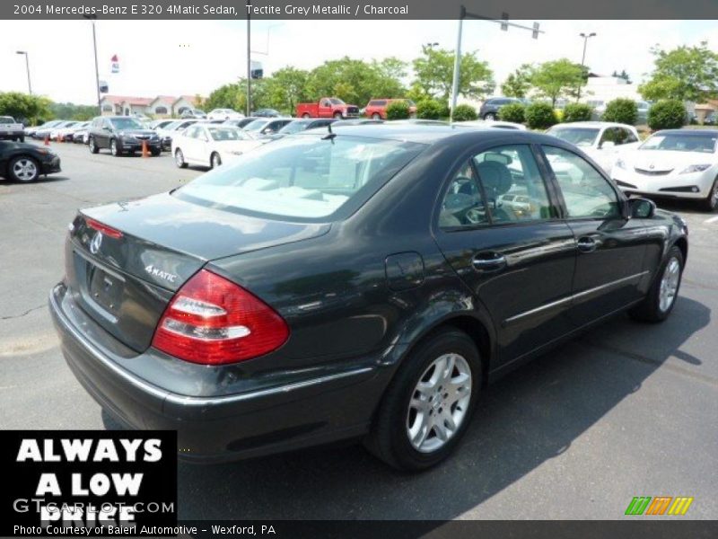 Tectite Grey Metallic / Charcoal 2004 Mercedes-Benz E 320 4Matic Sedan
