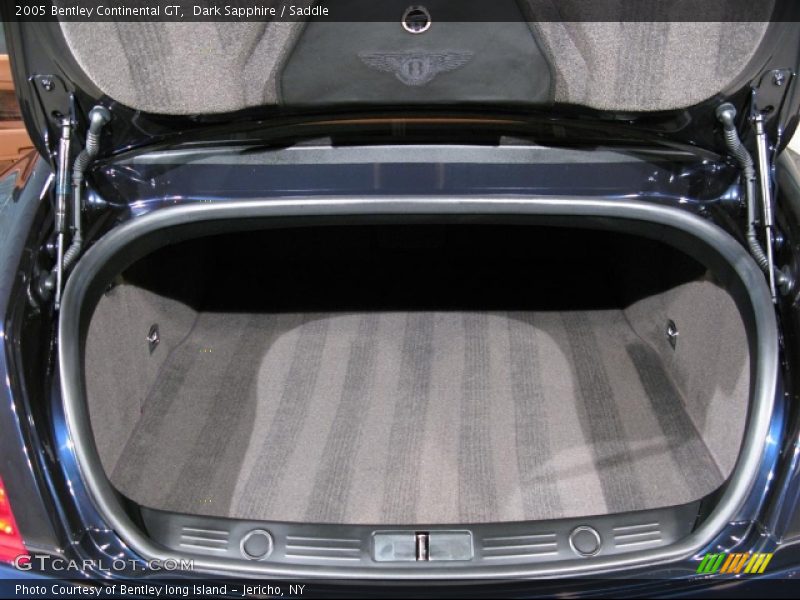 Dark Sapphire / Saddle 2005 Bentley Continental GT