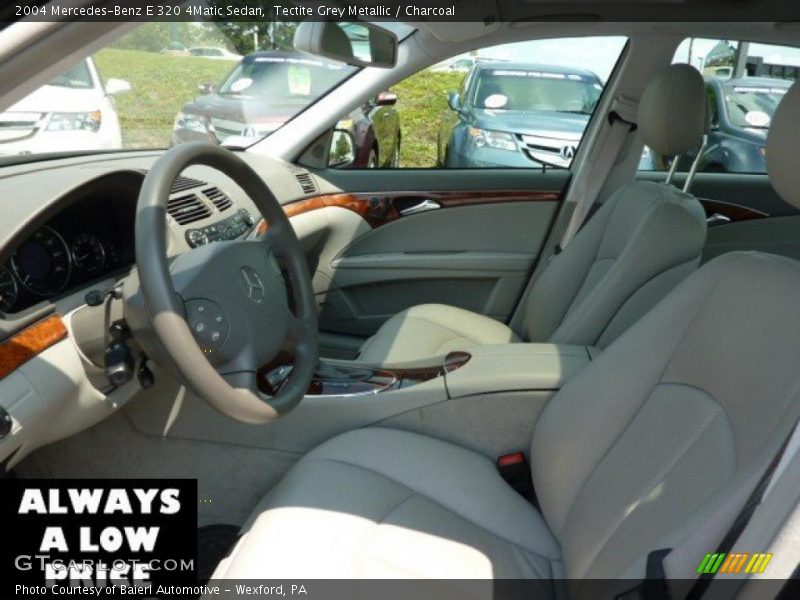 Tectite Grey Metallic / Charcoal 2004 Mercedes-Benz E 320 4Matic Sedan