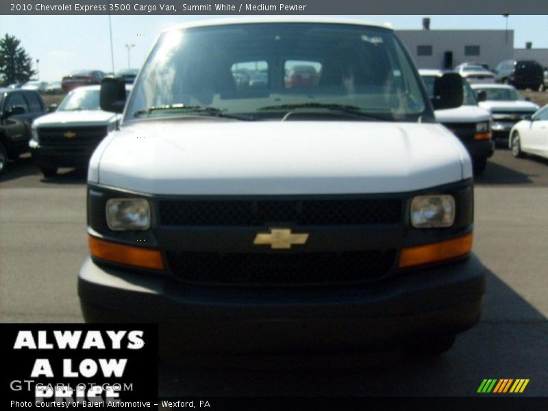 Summit White / Medium Pewter 2010 Chevrolet Express 3500 Cargo Van