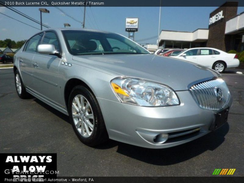 Quicksilver Metallic / Titanium 2010 Buick Lucerne CXL