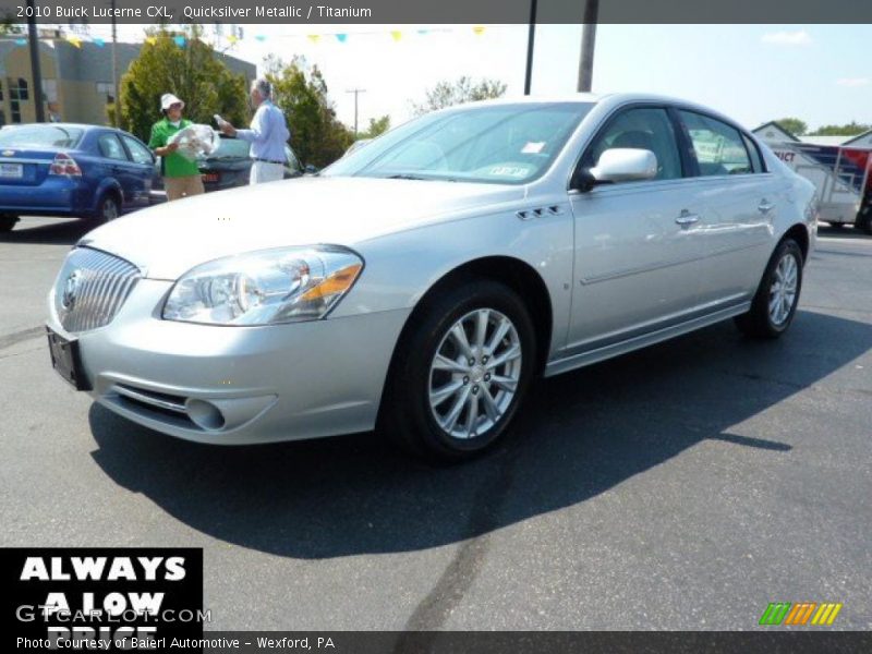 Quicksilver Metallic / Titanium 2010 Buick Lucerne CXL
