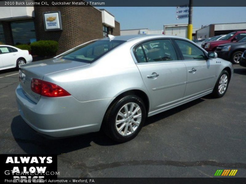 Quicksilver Metallic / Titanium 2010 Buick Lucerne CXL