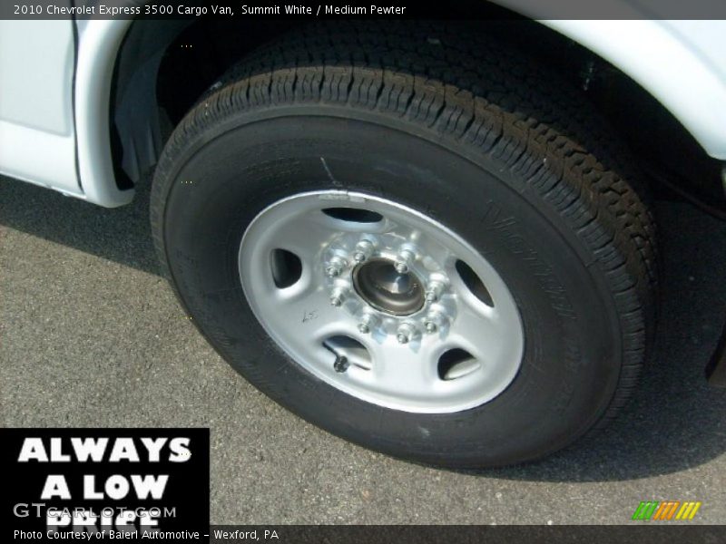Summit White / Medium Pewter 2010 Chevrolet Express 3500 Cargo Van