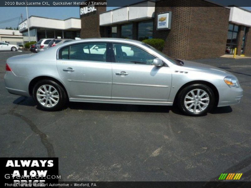 Quicksilver Metallic / Titanium 2010 Buick Lucerne CXL