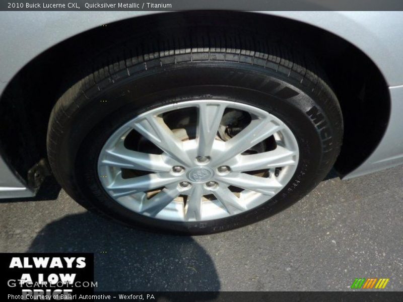 Quicksilver Metallic / Titanium 2010 Buick Lucerne CXL