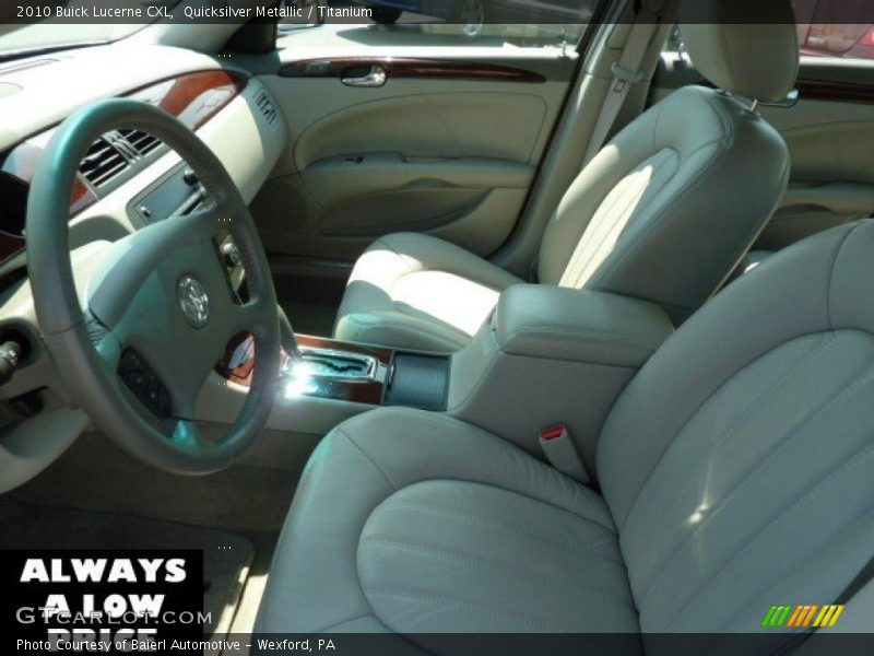 Quicksilver Metallic / Titanium 2010 Buick Lucerne CXL