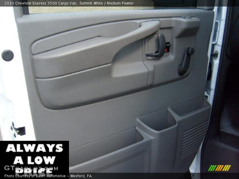 Summit White / Medium Pewter 2010 Chevrolet Express 3500 Cargo Van