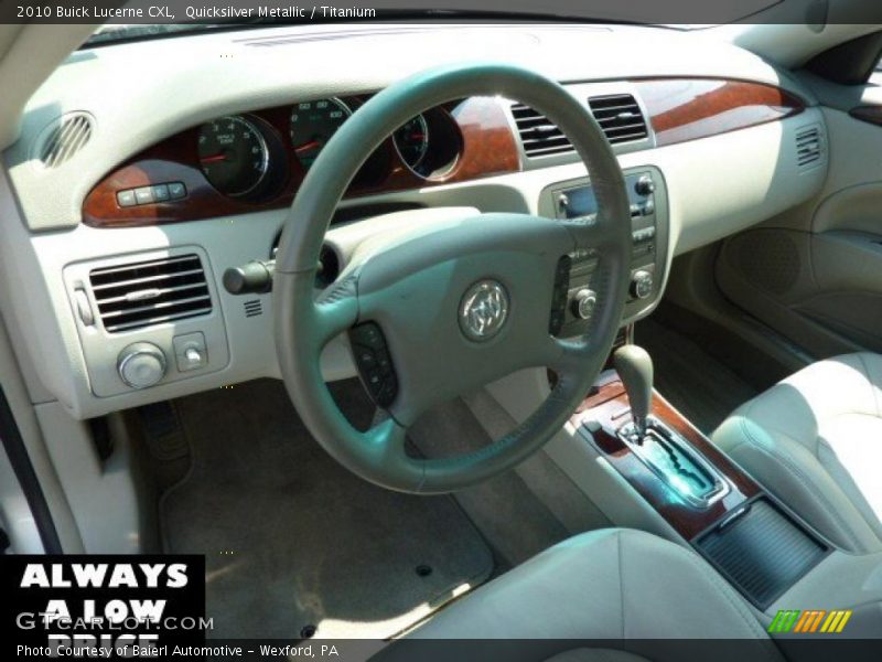 Quicksilver Metallic / Titanium 2010 Buick Lucerne CXL