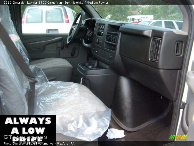 Summit White / Medium Pewter 2010 Chevrolet Express 3500 Cargo Van