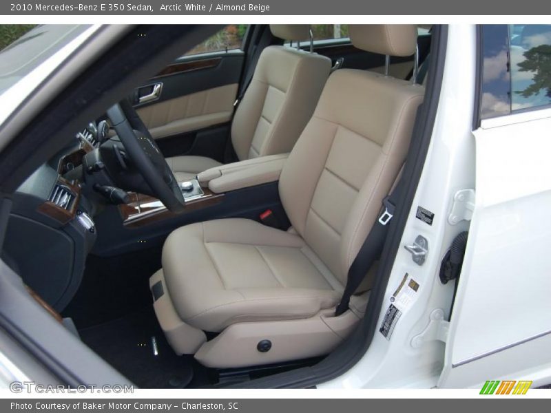 Arctic White / Almond Beige 2010 Mercedes-Benz E 350 Sedan