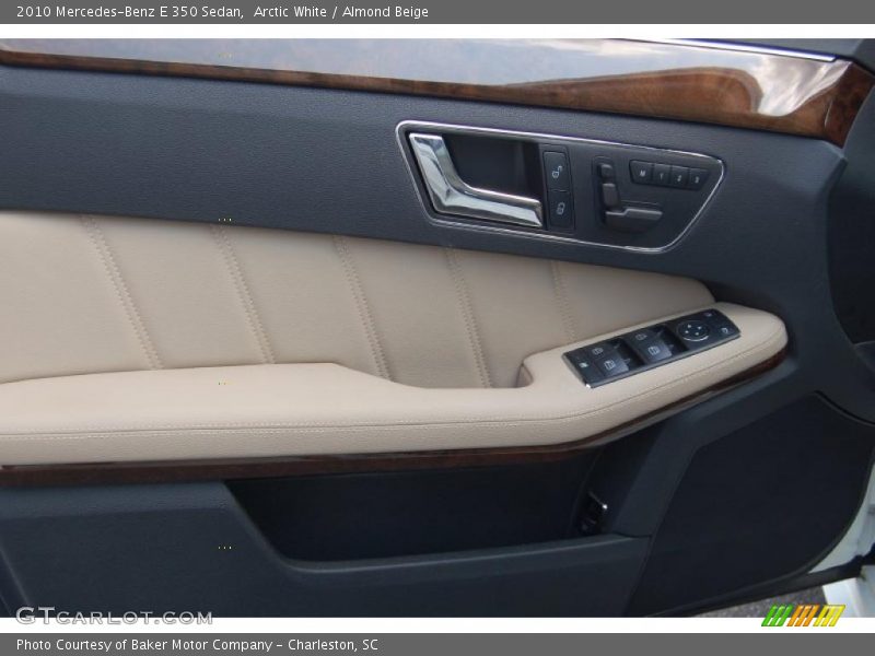 Arctic White / Almond Beige 2010 Mercedes-Benz E 350 Sedan