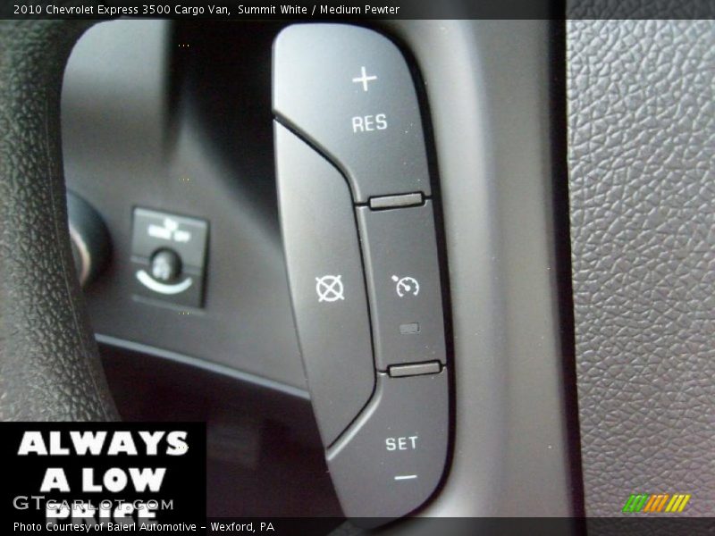 Summit White / Medium Pewter 2010 Chevrolet Express 3500 Cargo Van
