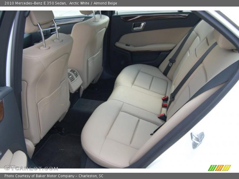 Arctic White / Almond Beige 2010 Mercedes-Benz E 350 Sedan