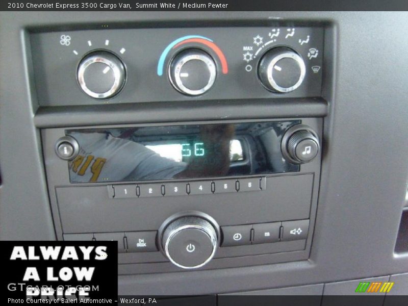 Summit White / Medium Pewter 2010 Chevrolet Express 3500 Cargo Van