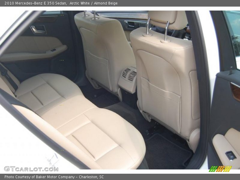 Arctic White / Almond Beige 2010 Mercedes-Benz E 350 Sedan