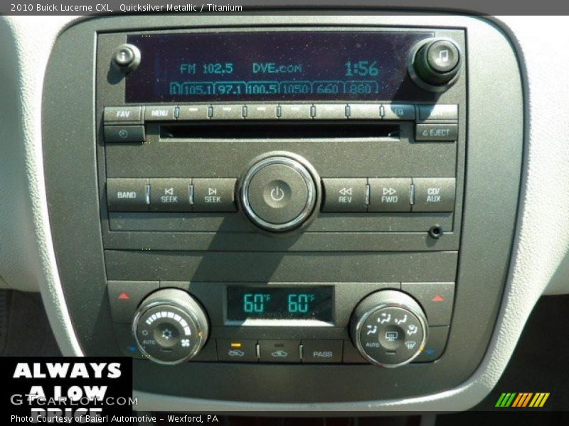 Quicksilver Metallic / Titanium 2010 Buick Lucerne CXL