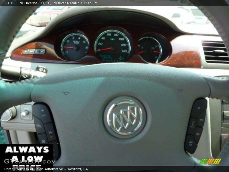 Quicksilver Metallic / Titanium 2010 Buick Lucerne CXL