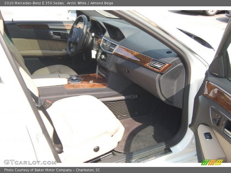 Arctic White / Almond Beige 2010 Mercedes-Benz E 350 Sedan