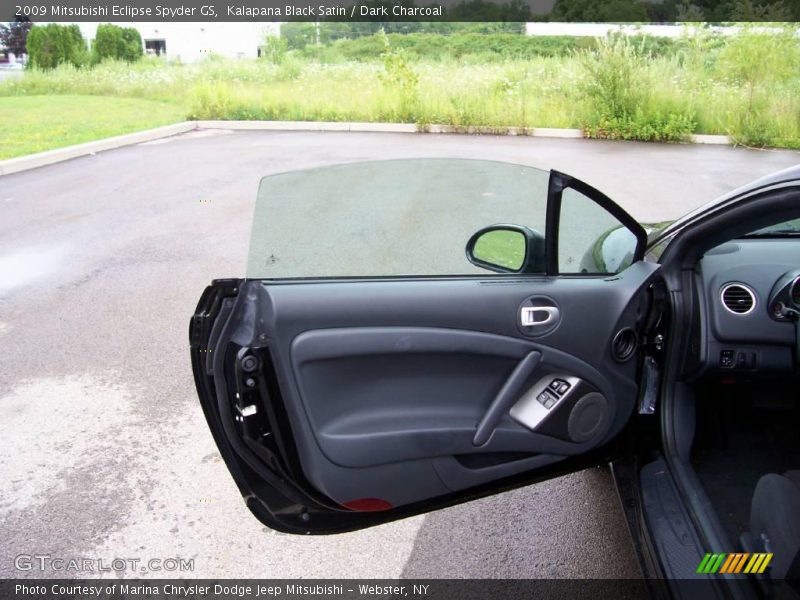 Kalapana Black Satin / Dark Charcoal 2009 Mitsubishi Eclipse Spyder GS