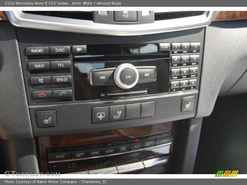 Arctic White / Almond Beige 2010 Mercedes-Benz E 350 Sedan
