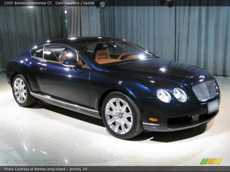 Dark Sapphire / Saddle 2005 Bentley Continental GT