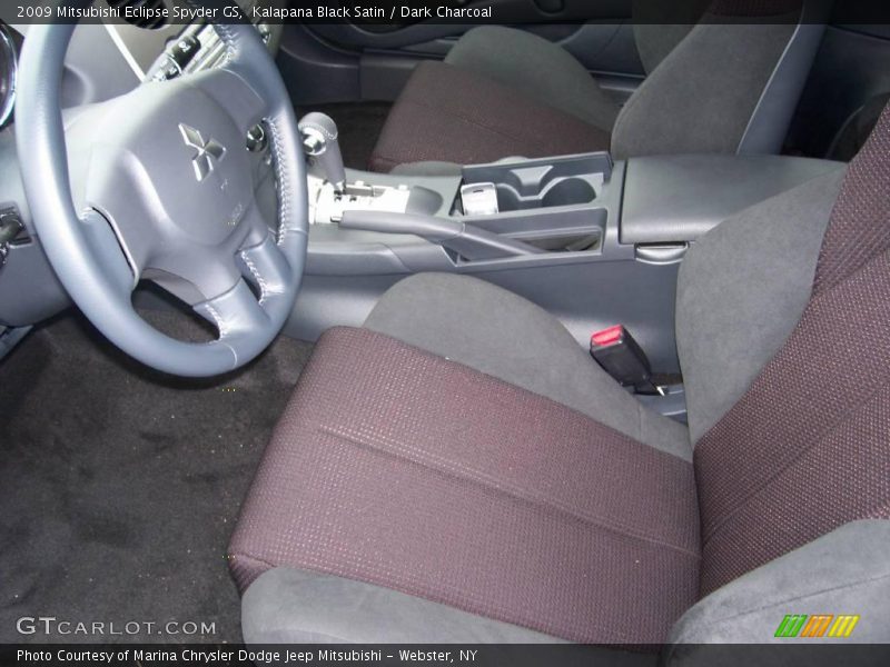 Kalapana Black Satin / Dark Charcoal 2009 Mitsubishi Eclipse Spyder GS