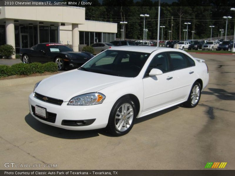 Summit White / Ebony 2010 Chevrolet Impala LTZ